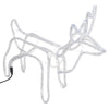 VidaXL Kerstfiguur rendier 2 st 60x30x60 cm koudwit