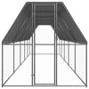 Vidaxl Buitenhok para pollos 2x10x2 M M Galvanized Steel