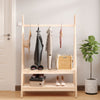 Rack per abbigliamento vidaxl 100x45.5x150 cm pino solido