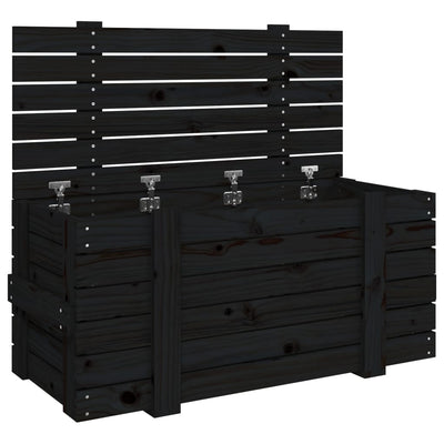 Casella di archiviazione Vidaxl 91x40.5x42 cm in legno di pino solido