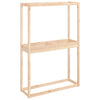 Rack per pneumatici Vidaxl 120x40x180 cm pino solido