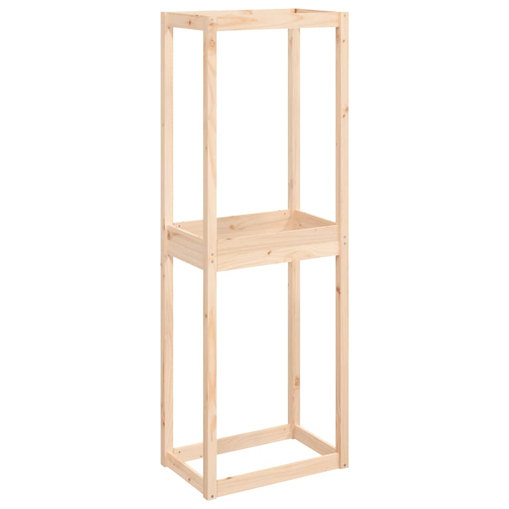 Rack per pneumatici vidaxl 63x40x180 cm pino solido