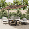 Parasol flotante Vidaxl con polo de aluminio 400x300 cm Tope