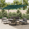 Parasol flotante de Vidaxl con doble top 400x300 cm verde