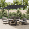 Vidaxl Floating Parasol con antracite a doppio tetto 400x300 cm