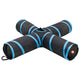 VidaXL tunnel per gatti 4 volte 132 cm poliestere nero e blu