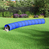 Tunnel di cani Vidaxl Ø 55x500 cm Polyester Blue