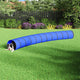 Tunnel di cani Vidaxl Ø 55x500 cm Polyester Blue