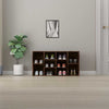 Vidaxl schoenenbank 103x30x55 cm bewerkt hout gerookt eikenkleurig