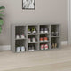 Vidaxl schoenenbank 103x30x55 cm bewerkt hout grijs sonoma eiken