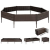 Vidaxl Fiorter ha raccolto polipropene da 120x120x20 cm