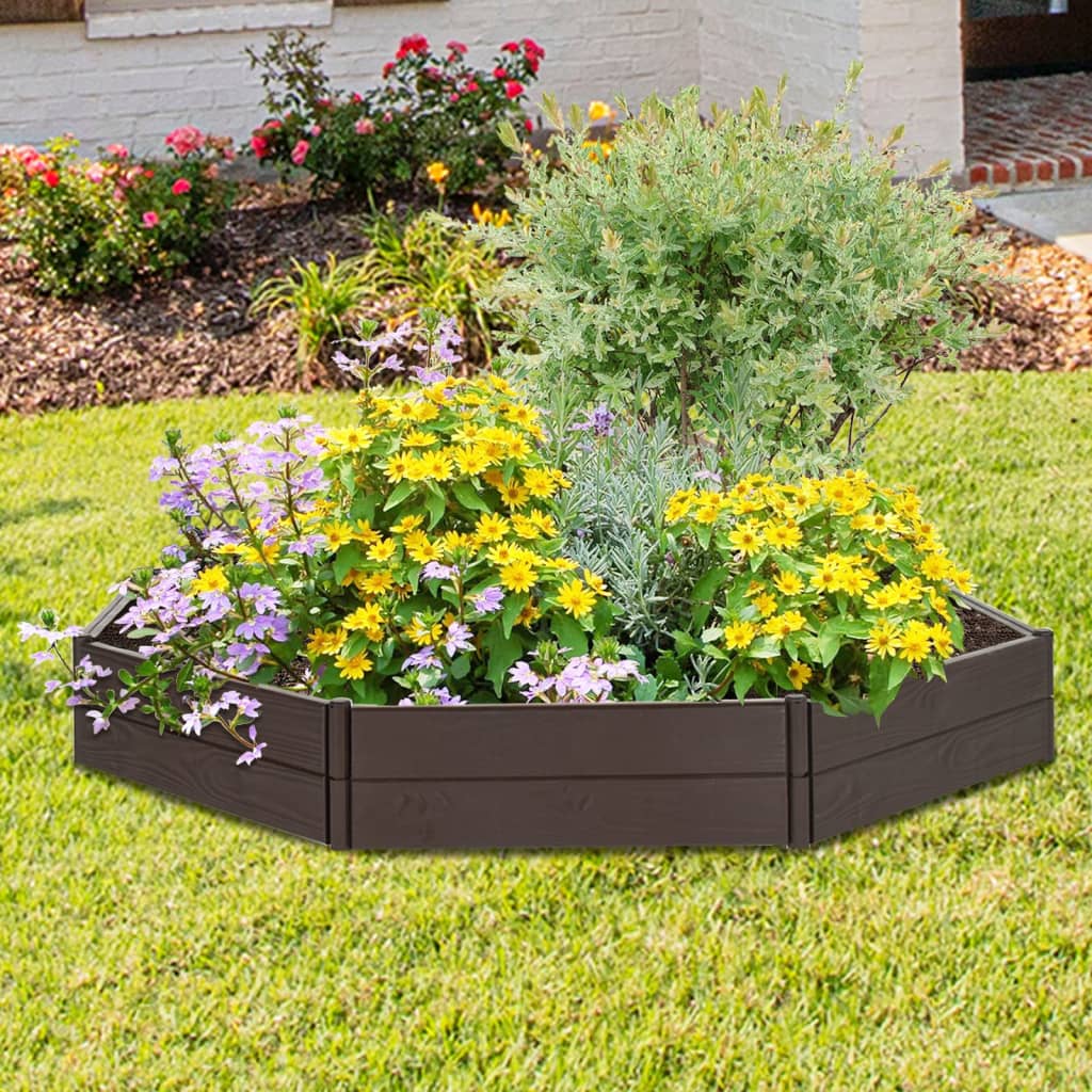 Vidaxl Fiorter ha raccolto polipropene da 120x120x20 cm