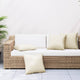 Vidaxl Bank Cushions 4 ST 50X50 CM TELA CRèME Colored