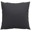 Cuscini di divano Vidaxl 4 pezzi da 50x50 cm in tessuto nero