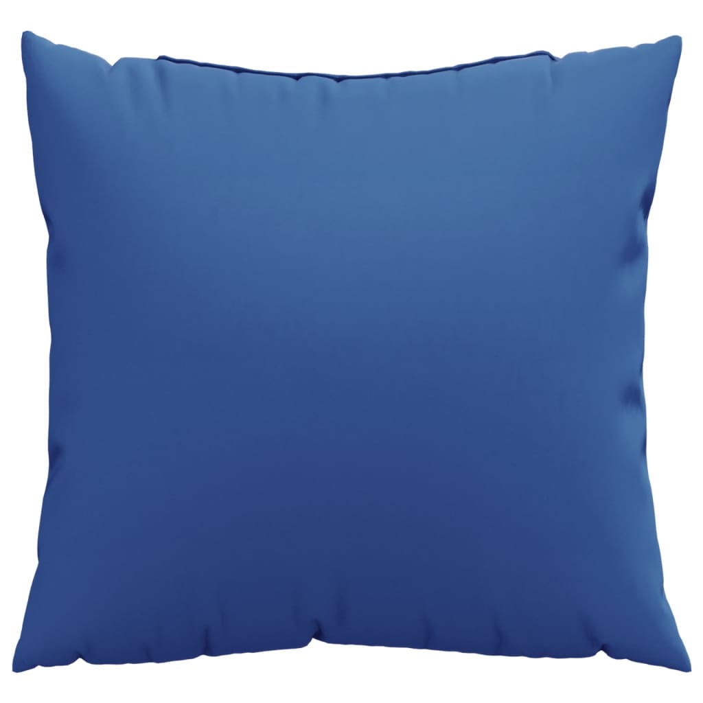 Vidaxl Bank Cushions 4 ST 50x50 cm tessuto REYAL BLU