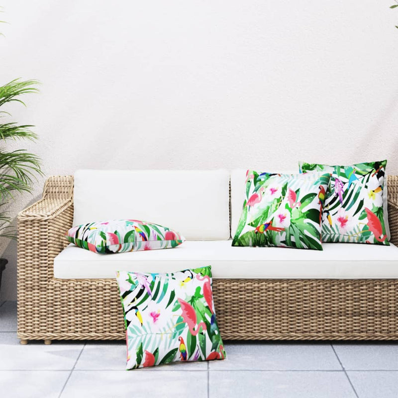 Cuscini decorativi Vidaxl 4 ST 50x50 cm tessuto multilorato