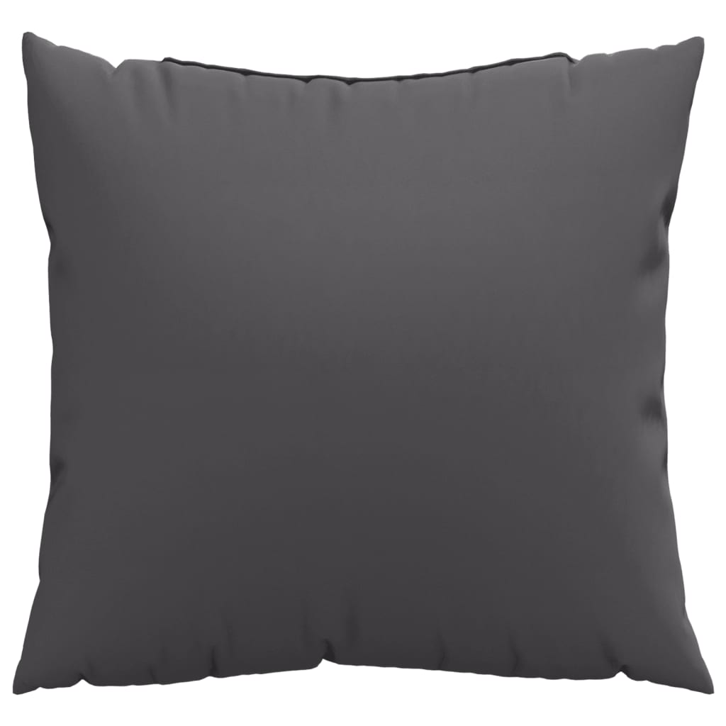Cuscini di divano Vidaxl 4 pezzi 60x60 cm tessuto antracite