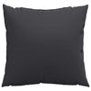 Cuscini per divano Vidaxx 4 pezzi 60x60 cm tessuto nero