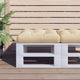 Cuscino Vidaxl pallet 60x60x12 cm in tessuto beige