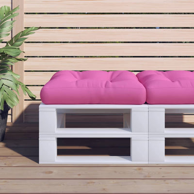 Vidaxl Pallet cushion 60x60x12 cm Fabric Pink