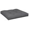 Cuscino per pallet Vidaxx 80x80x12 cm tessuto antracite