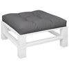 Cuscino per pallet Vidaxx 80x80x12 cm tessuto antracite