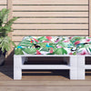 Vidaxl palletkussen 80x80x12 cm stof meerkleurig