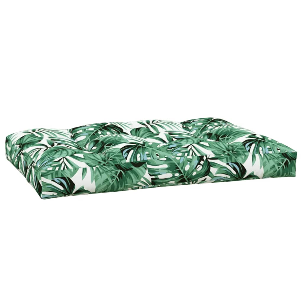 Cuscino per pallet VidaXL 120x80x12 cm tessuto verde