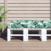 Cuscino per pallet VidaXL 120x80x12 cm tessuto verde