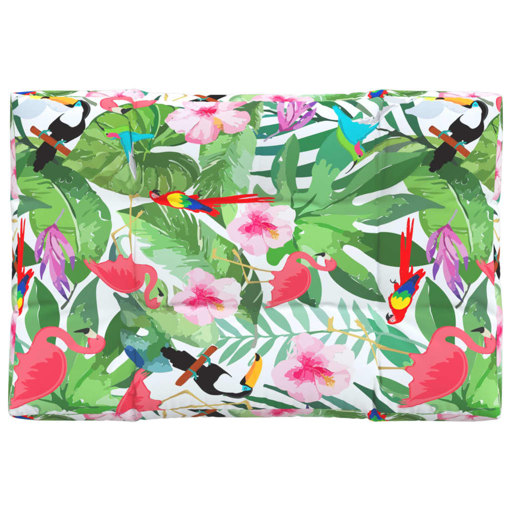 Cuscino per pallet VidaXL 120x80x12 cm in tessuto multicolore