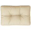 Vidaxl Pallet cushion 50x40x12 cm Fabric Beige