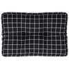 Vidaxl Pallet Cuscino Finestra Modello 60X40X12 CM tessuto nero