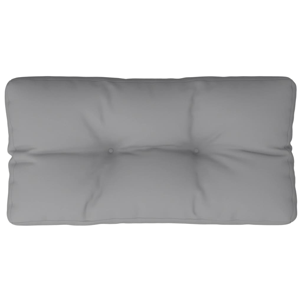 Vidaxl Pallet Cushion 70x40x12 CM Fabric Gray