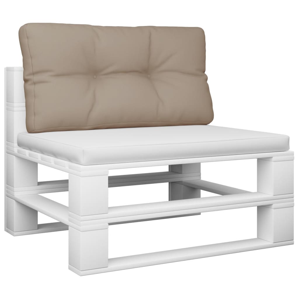 Vidaxl Pallet Cushion 70x40x12 cm de tela tope
