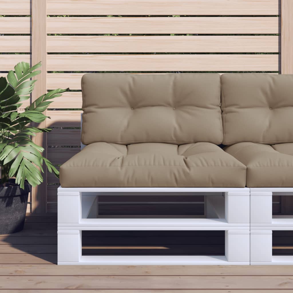 Vidaxl Pallet Cushion 70x40x12 cm de tela tope