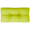 Vidaxl palletkussen 80x40x12 cm stof heldergroen