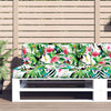Cuscino per pallet VidaXL 120x40x12 cm in tessuto multicolore