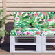 Cuscini da pallet Vidaxl 2 ST Fabric multi -colorato