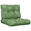 Cuscini da pallet Vidaxl 2 ST Fabric foglia Modello