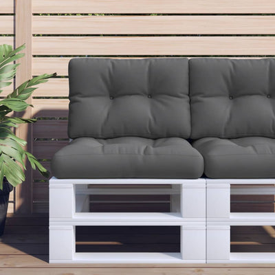 Vidaxl Pallet Cushions 2 St Fabric Anthrored -Colored