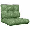 Cuscini da pallet Vidaxl 2 ST Fabric foglia Modello