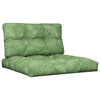 Cuscini da pallet Vidaxl 2 ST Fabric foglia Modello