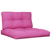 Vidaxl palletkussens 2 st stof roze - afbeelding 2