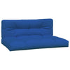 Vidaxl Pallet Cushions 2 St Fabric Royal Blue