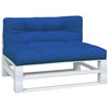 Vidaxl Pallet Cushions 2 St Fabric Royal Blue