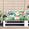 Cuscini da pallet Vidaxl 2 ST Fabric multi -colorato