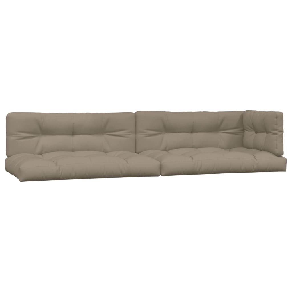Cuscini da pallet Vidaxl 5 St Fabric taupe