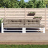 Cuscini da pallet Vidaxl 5 St Fabric taupe