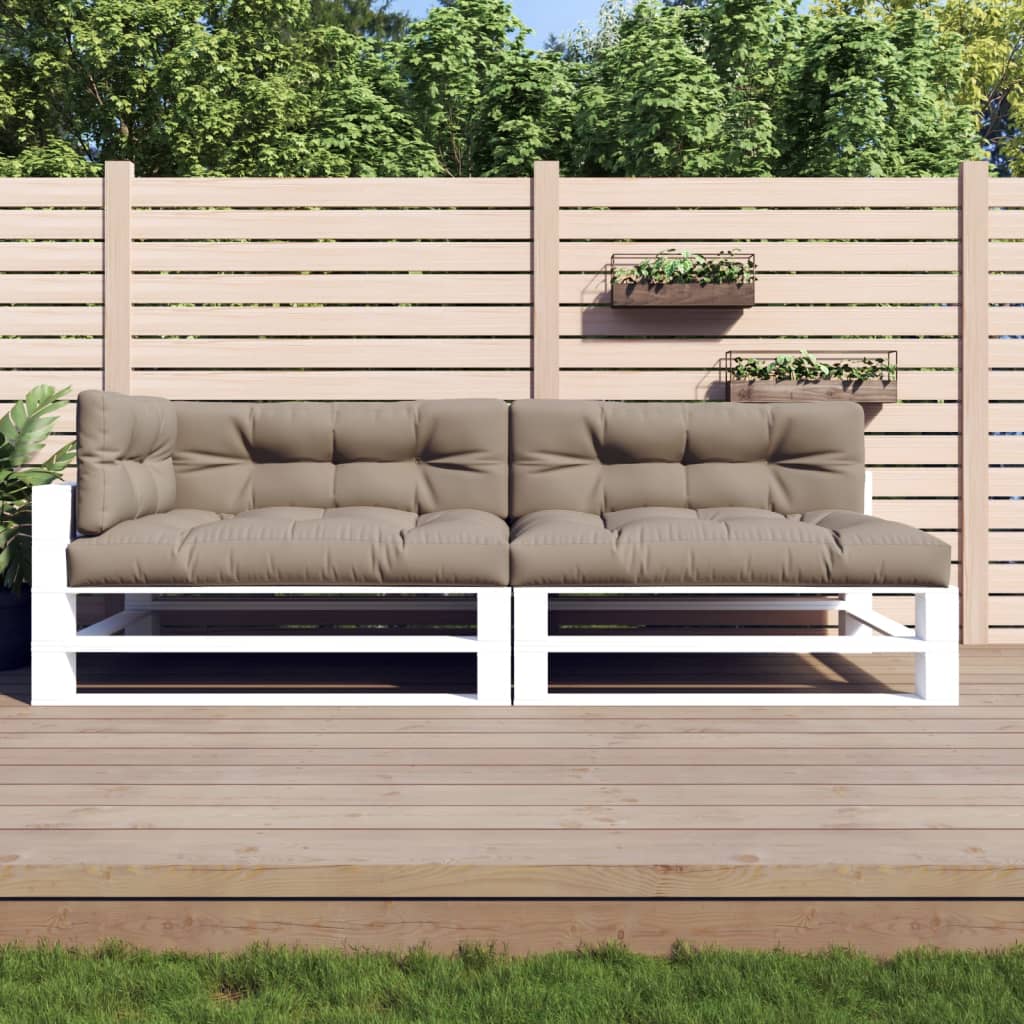 Cuscini da pallet Vidaxl 5 St Fabric taupe