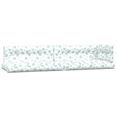 Cusiones de paleta Vidaxl 5 st Tabet de patrón de hoja
